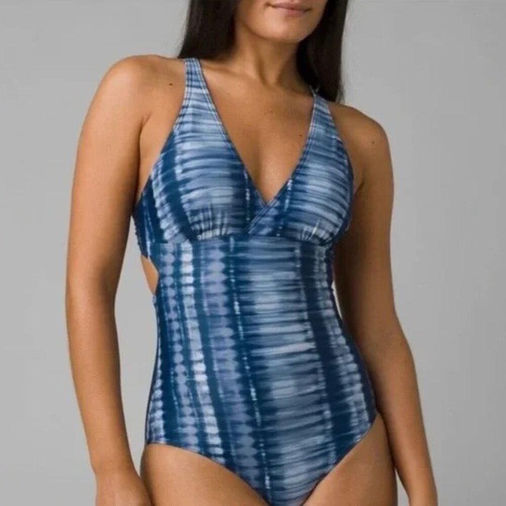 prAna Atalia One Piece Swimsuit "Belize Hazy Days" Women's
